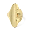 Rack Plating Brass Open Cuff Rings RJEW-K249-10G-2