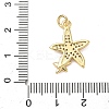 Brass Micro Pave Cubic Zirconia Pendants KK-D426-25B-G-3