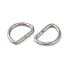 Non-Tarnish 304 Stainless Steel D Rings/Triangle Rings STAS-A093-04P-2