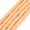 Handmade Polymer Clay Beads Strands CLAY-N008-130-2