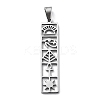 Non-Tarnish 304 Stainless Steel Pendants STAS-D036-14A-P-1