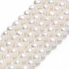 Natural Cultured Freshwater Pearl Beads Strands PEAR-F018-17E-01-1