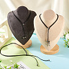 Waxed Polyester Cord Slider Necklace Making NJEW-TAC0018-02-8