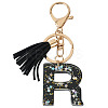 1Pc Resin Letter Keychains KEYC-TADJ0001-09R-1