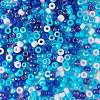 1200Pcs 2 Style 3 Colors Mixed Effect Acrylic European Beads OACR-SZ0001-28-3