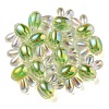 UV Plating Rainbow Iridescent Acrylic Beads PACR-E001-05C-3