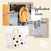 60Pcs 4 Style Sunflower & Love Heart Shape Computerized Embroidery Cloth Iron on/Sew on Patches DIY-GF0006-77-7