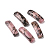 Natural Rhodonite Connector Charms G-D460-02D-1