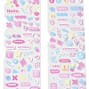 PET Plastic Stickers LS-DIY-H168-01A-3