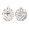 Long-Lasting Plated Brass Pendants KK-K336-16P-1