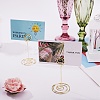 16Pcs 4 Style Carbon Steel Name Card Holder AJEW-SZ0001-78-6