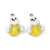 UV Plating Alloy Enamel Pendants FIND-M033-29P-2