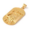 316L Surgical Stainless Steel Big Pendants STAS-B059-01G-04-2