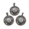 Natural Labradorite Pendants G-Q158-03A-R17-1