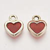 Light Gold Plated Alloy Charms ENAM-T009-10A-2