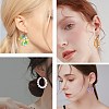 DIY Beaded Drop Earring Making Kit DIY-SZ0009-70-7