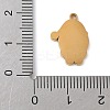 Christmas Themes 304 Stainless Steel Enamel Pendants STAS-K312-04I-G-3