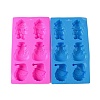 Rectangle DIY Food Grade Silicone Statue Mold DIY-K075-33-1