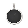 304 Stainless Steel Pendants STAS-F313-07P-1
