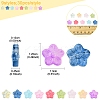 30Pcs Baking Paint Glass Beads GLAA-FS0001-97H-4