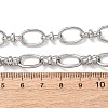 10MM 304 Stainless Steel Oval Link Chain Necklaces for Women X-NJEW-G194-04P-5