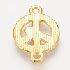 Alloy Rhinestone Links connectors LS-ALRI-S170-33G-2