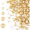 220Pcs 5 Style Brass Beads KK-HY0001-01-1
