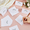 Rectangle Paper Table Place Cards AJEW-WH0752-125A-3