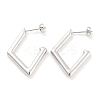 Non-Tarnish 304 Stainless Steel Stud Earrings for Women EJEW-K283-11P-1