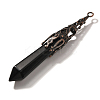 Natural Obsidian Pointed Big Pendants G-P560-02R-06-2