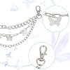 Alloy Shoe 3-Strand Curb Chain LS-AJEW-WH0258-700-6