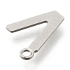 Non-Tarnish 201 Stainless Steel Charms STAS-C021-06P-V-3