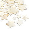 50Pcs 5 Style Freshwater Shell Pendants SHEL-CJ0001-22-9