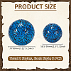 6Pcs 2 Styles Glass Mosaic Foam Ball Christmas Decorations AJEW-UN0002-83B-3