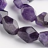 Nuggets Natural Amethyst Beads Strands G-D770-05-1