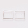 Anti-Tarnish 304 Stainless Steel Linking Ring STAS-S079-09B-1-1