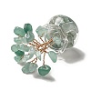Natural Green Aventurine Chips Tree Decorations LS-DJEW-Z007-02E-2