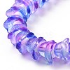 Transparent Glass Beads Strands LAMP-H061-01B-5