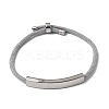 Round Nylon Milan Cord Slider Bracelet Making BJEW-L722-01P-17-1