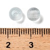 Frosted Transparent Acrylic Beads X1-OACR-F013-12G-3