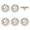 6Pcs Alloy Buckles FIND-FG0004-41G-1