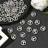 Tibetan Style Alloy Beads X-TIBEB-A14187-AS-RS-5