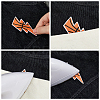 16Pcs 8 Colors Lightning Hotfix Patches PATC-HS0001-06-5