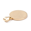 Ion Plating(IP) 304 Stainless Steel Flat Round STAS-L123-32G-3
