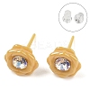 Hypoallergenic Bioceramics Zirconia Ceramic Stud Earrings EJEW-C111-10E-2