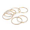 Fashion 304 Stainless Steel Buddhist Bangle Sets X-BJEW-L664-022A-G-3