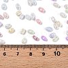 Opaque Colours Luster Glass Seed Beads SEED-T006-02A-4