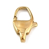 316 Stainless Steel Lobster Claw Clasps STAS-C154-02D-G-1