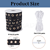10 Yards Cotton Button Tapes DIY-OC0012-97-2