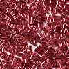 Baking Paint Glass Round Bugle Beads SEED-Z002-A-E08-3